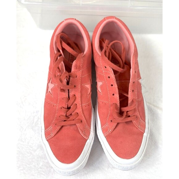 Converse All Star Low Top Unisex Laceup Suede Sneakers Size 9.5 - Picture 1 of 5